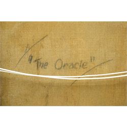 Frank Marsden Lea (British Early 20th century): 'The Oracle', oil on canvas signed, titled verso 60cm x 50cm