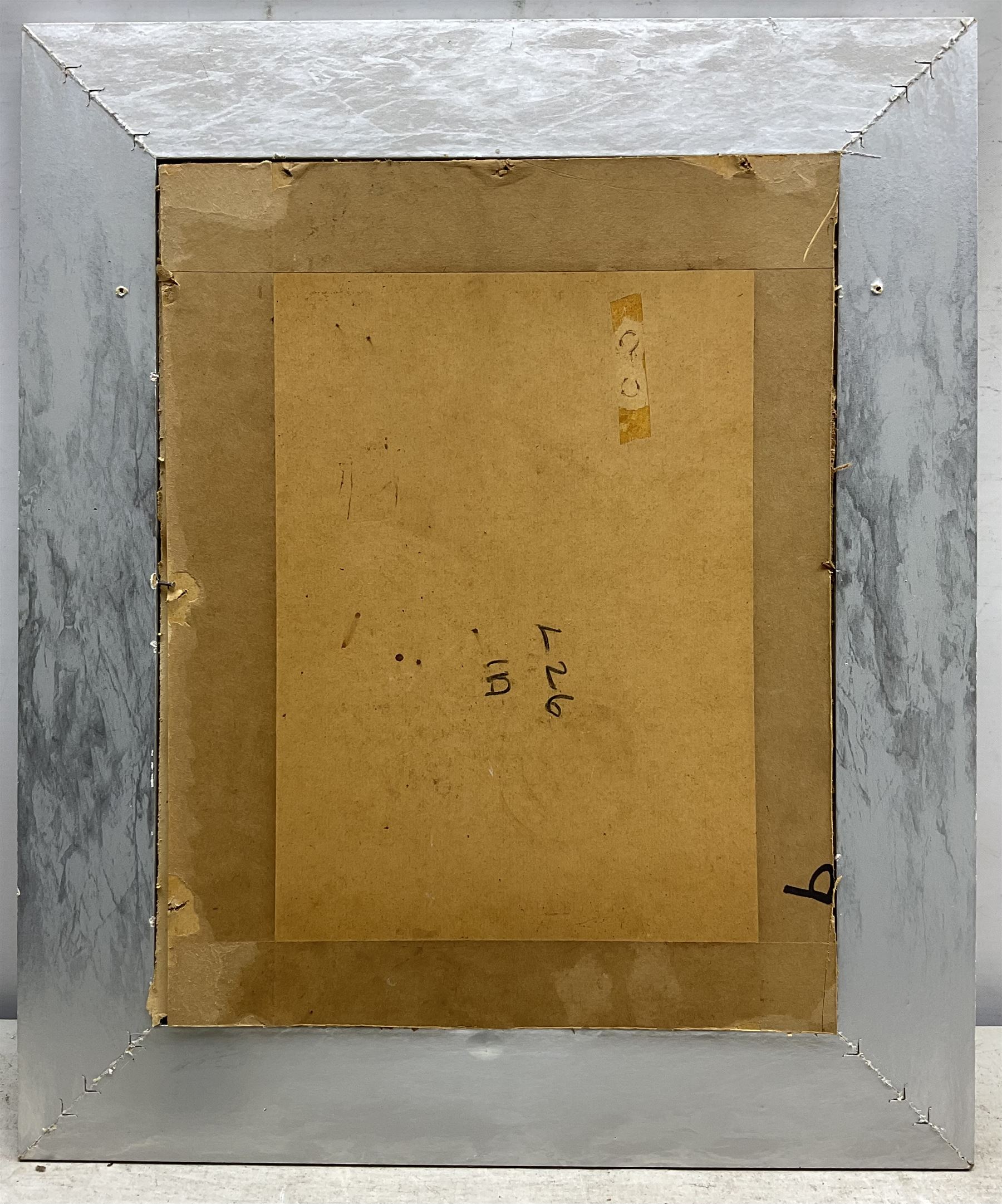 Samuel John 'Lamorna' Birch (Newlyn School 1869-1955): View Towards a Town, watercolour signed 24.5cm x 17cm 