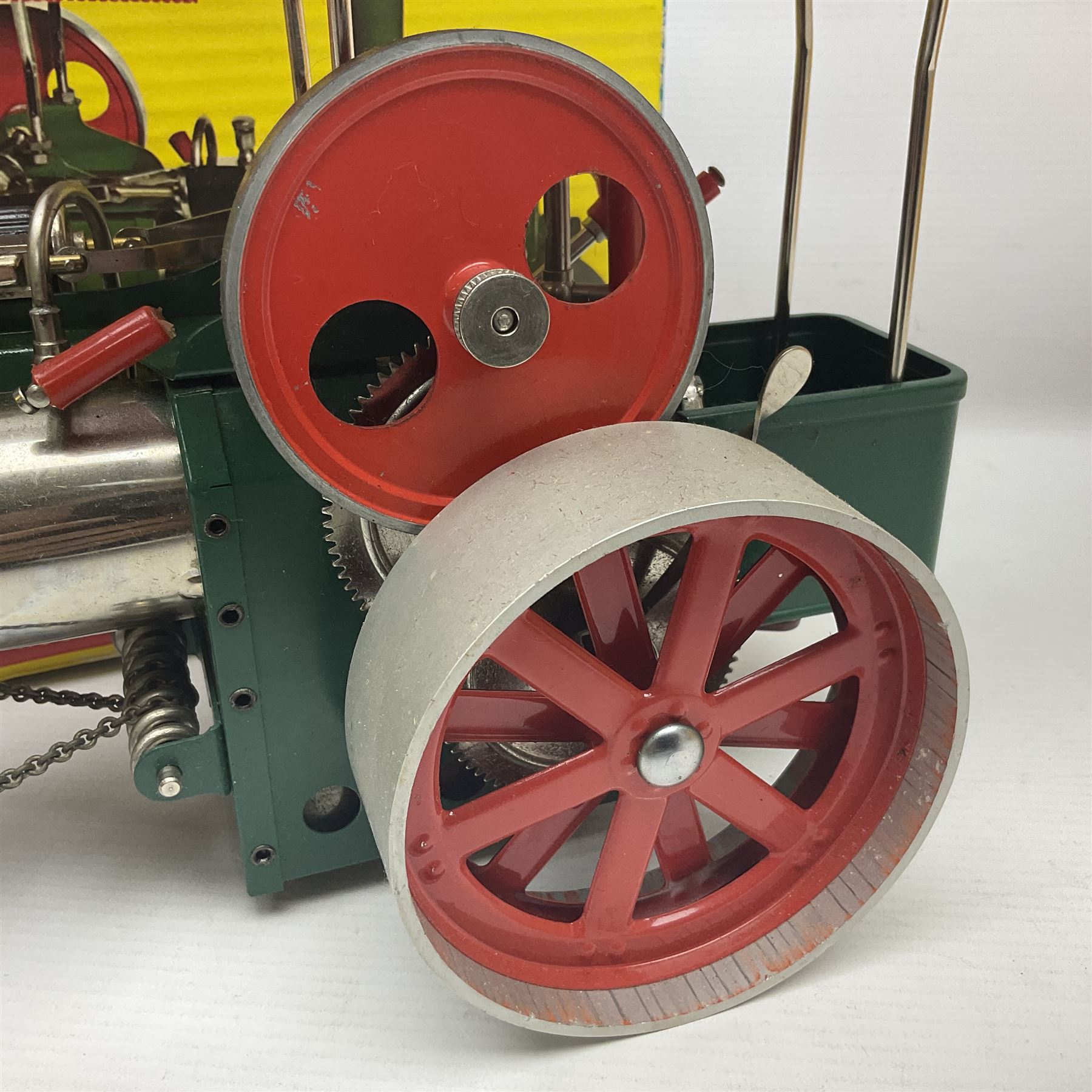 Wilesco D36 live steam roller (Dampf-Strassenwalze) 