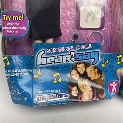 Set of five Character Options Hear'say Singing Dolls; all boxed (5)