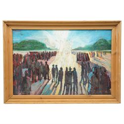 John Gilbey Bowles (British 1929-2011): Summer Solstice, oil on board signed 50cm x 75cm
Notes: exhibited at Williamson Art Gallery, Birkenhead