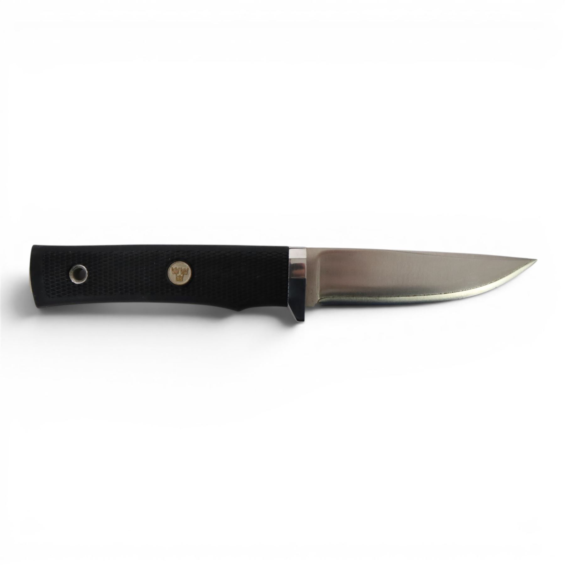 Fallkniven TK2 3G Steel hunting knife, with leather sheath, in presentation box, cased, knife length 21cm 