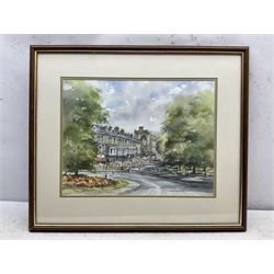 John Sibson (British 1942-): Harrogate, watercolour signed 32cm x 42cm
