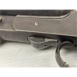 RFD ONLY AS ONE BARREL OUT-OF-PROOF -  – Belgian .410 folding side-by-side double barrel hammer shotgun with 66cm(26