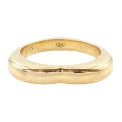 Links of London 18ct rose gold heart ring, Edinburgh 2011