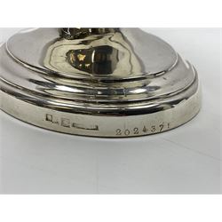 Christofle silver-plated sauce boat, of typical plain form, with capped C scroll handle and engraved anchor crest to body, upon a stepped oval foot, stamped 22 Christofle to base, including handle H14cm
