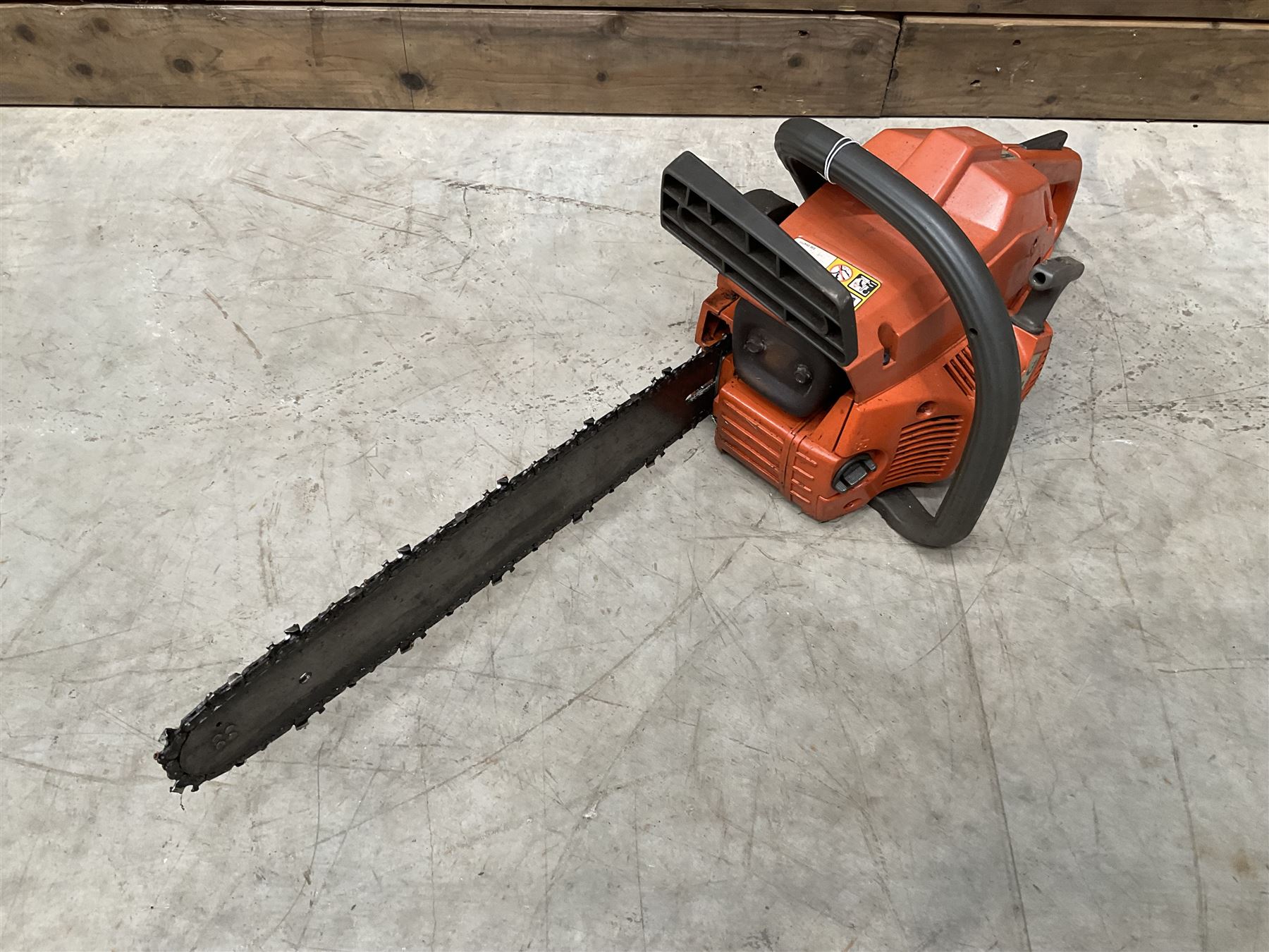 Husqvarna 141 petrol chainsaw and a Husqvarna 226HD75S petrol hedge cutter