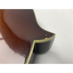 Eastman eight-string mandolin model MD514 2007 serial no.UK023 L68cm; in Hiscox hard carrying case