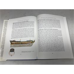 Twenty-seven books of maritime and naval interest including Archibald: The Fighting Ship in the Royal Navy; Chant: The History of the World's Warships; Groner: German Warships 1815-1945; books on seapower, destroyers, battleships, cruisers, seamanship etc