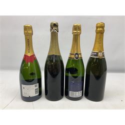 Bollinger, special cuvee champagne, 75cl, 12% vol, Bollinger, Renaudin champagne, unknown content and proof and two other bottles of champagne, of various contends and proof (4)