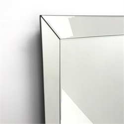 Multi-York rectangular bevel edge mirror, W60cm, H160cm
