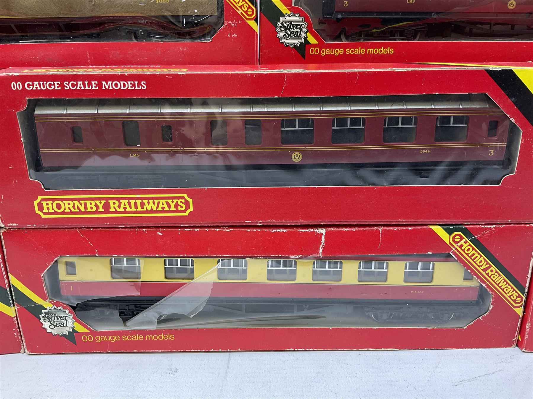 Hornby 00 Gauge Eleven Passenger Coaches Including LMS LNER Teak 