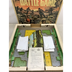 Tri-ang The Battle Game; Airfix D-Day Operation Overlord construction kit; three other unmade Airfix construction kits; and quantity of empty boxes