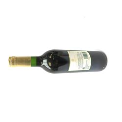 House of Commons claret 2000, 75cl, 12% vol, with 'Tony Blair' signature 