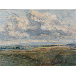 Stephen Denison (British 1909-1965): 'Kirkby Malzeard - Yorkshire', oil on canvas signed a...