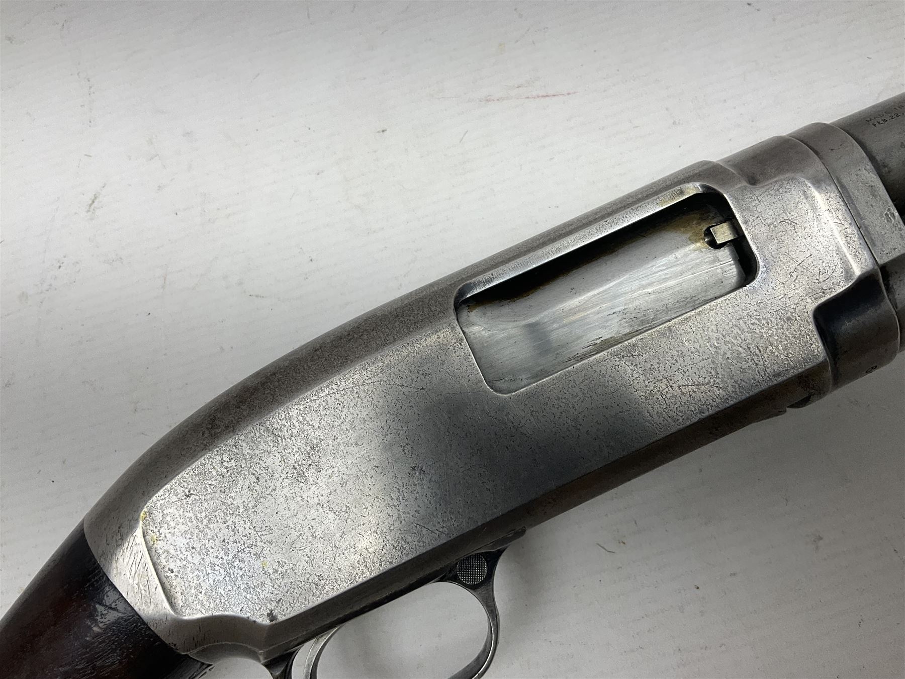 SECTION 1 FIREARMS CERTIFICATE REQUIRED - Winchester Model 12 pump action 12-bore shotgun with 76cm(30