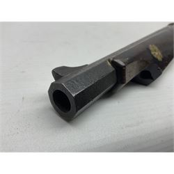 Japanese matchlock musket approximately .45 cal., Edo period (1603-1868), the 66cm(26