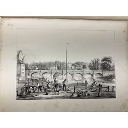 Kilby Rev. Thomas: Scenery in the Vicinity of Wakefield 1843, illustrated with engraves plates, decorative green cloth/ gilt binding with all edges gilt