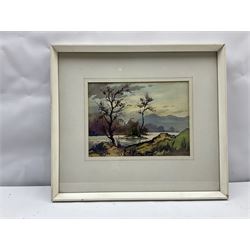 Robert Leslie Howey (British 1900-1981): 'Tarn Hows', watercolour signed, titled and dated 1972 on gallery label verso 16cm x 22cm
Provenance: with The Hawkshead Gallery, Ambleside, label verso