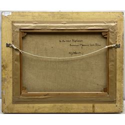 Alfred Fontville de Breanski Jnr. (British 1877-1945): 'In the West Highlands - Summer Morning Loch Etive', oil on canvas signed, titled verso 44cm x 57cm