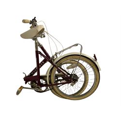 raleigh shopper style small wheel folding bicycle and boys mountain type bicycle - THIS LOT IS TO BE COLLECTED BY APPOINTMENT FROM DUGGLEBY STORAGE, GREAT HILL, EASTFIELD, SCARBOROUGH, YO11 3TX