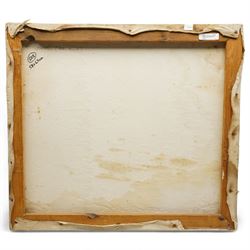 Barry De More (Yorkshire 1948-2023) after Claude Monet (French 1840-1926): 'Bain à la Grenouillère', oil on canvas signed and inscribed verso 58cm x 65cm 
Notes: Acclaimed as one of the North's greatest expressionist artists, Barry De More (1948-2023) used a heavy impasto style to transfer his love of Yorkshire landscapes, townscapes and people to canvas. His work sits comfortably in the company of work by Kossoff and Auerbach, selling to collectors in the UK and overseas. De More's work can be found in the permanent collection of work by Northern Artists at Dean Clough, one of the UK's largest contemporary art galleries.