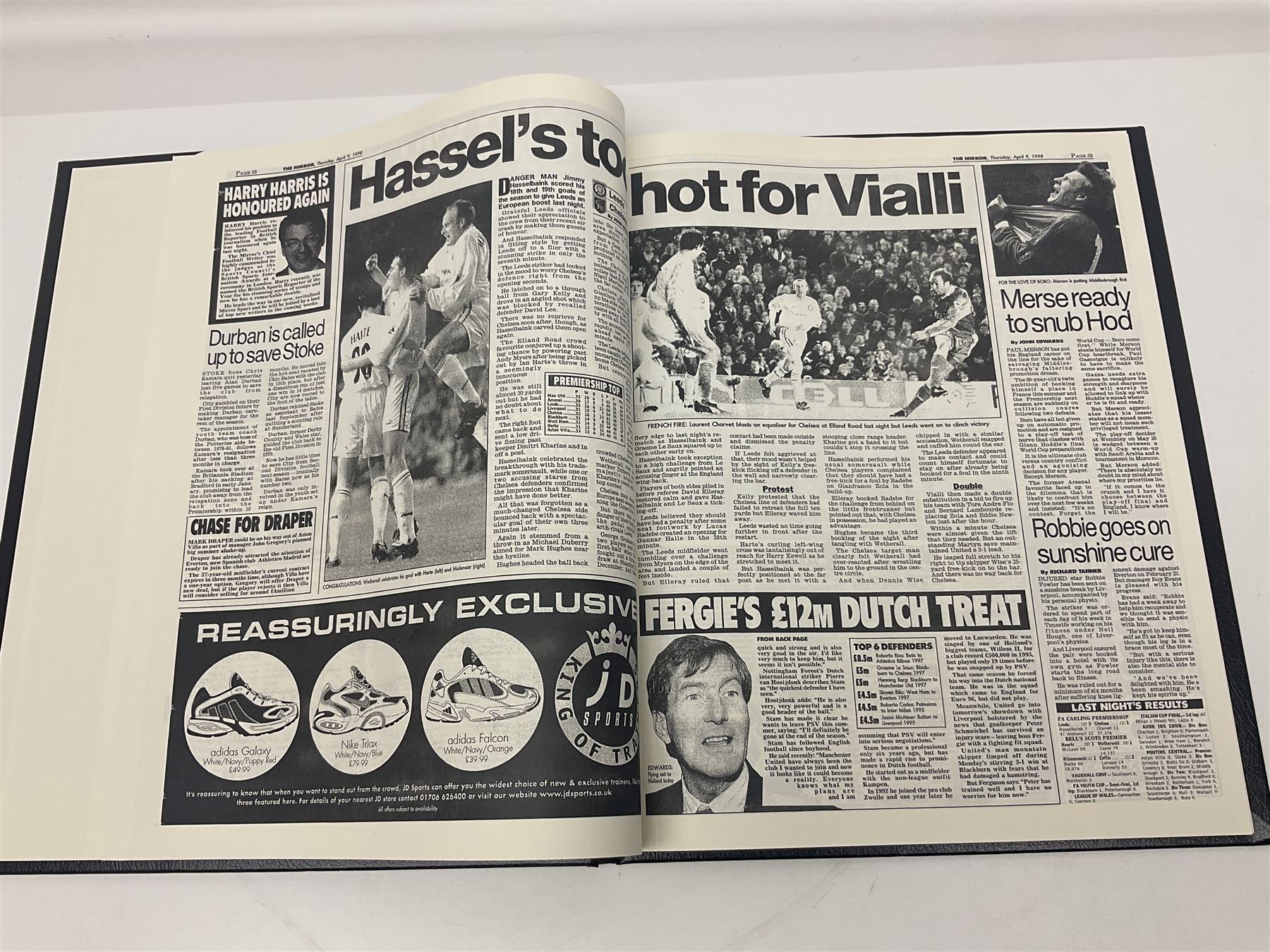 Leeds United football club - football association challenge cup competition final Saturday 11th April 1970 Chelsea vs Leeds United at Wembley programme, football association charity shield Saturday 10th August 1974 Leeds United vs Liverpool programme, various supporters pin badges, scarf for the league 1 playoff final Wembley stadium 25th May 2008, Danbury Mint 'Great Moments in the History of Leeds United' leather bound collectors edition, various used home game tickets etc