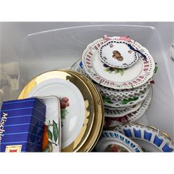 Large collection of ceramics, to include Regal ceramics eggs, Grafton tea trio, Lurpak toast rack, butter dish and egg cups, etc in three boxes 