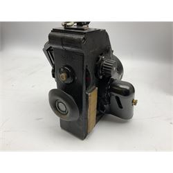 WW2 Air Ministry Bubble Sextant Mk. IXA 6B/218 No.561/44 in original box; and Air Ministry Lamp Signalling Type 