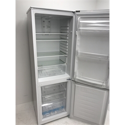 Zanussi fridge freezer, W55cm, H169cm