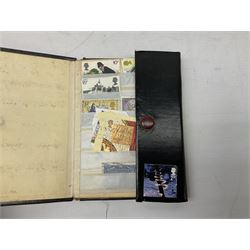 Great British and World Queen Victoria and later stamps, including QV penny black with red MX cancel, various penny reds, King George VI used high values to ten shillings, Australia, Austria, Belgium, Brazil, Cape of Good Hope, small number of Chinese stamps etc, first day covers and other similar items, in one box