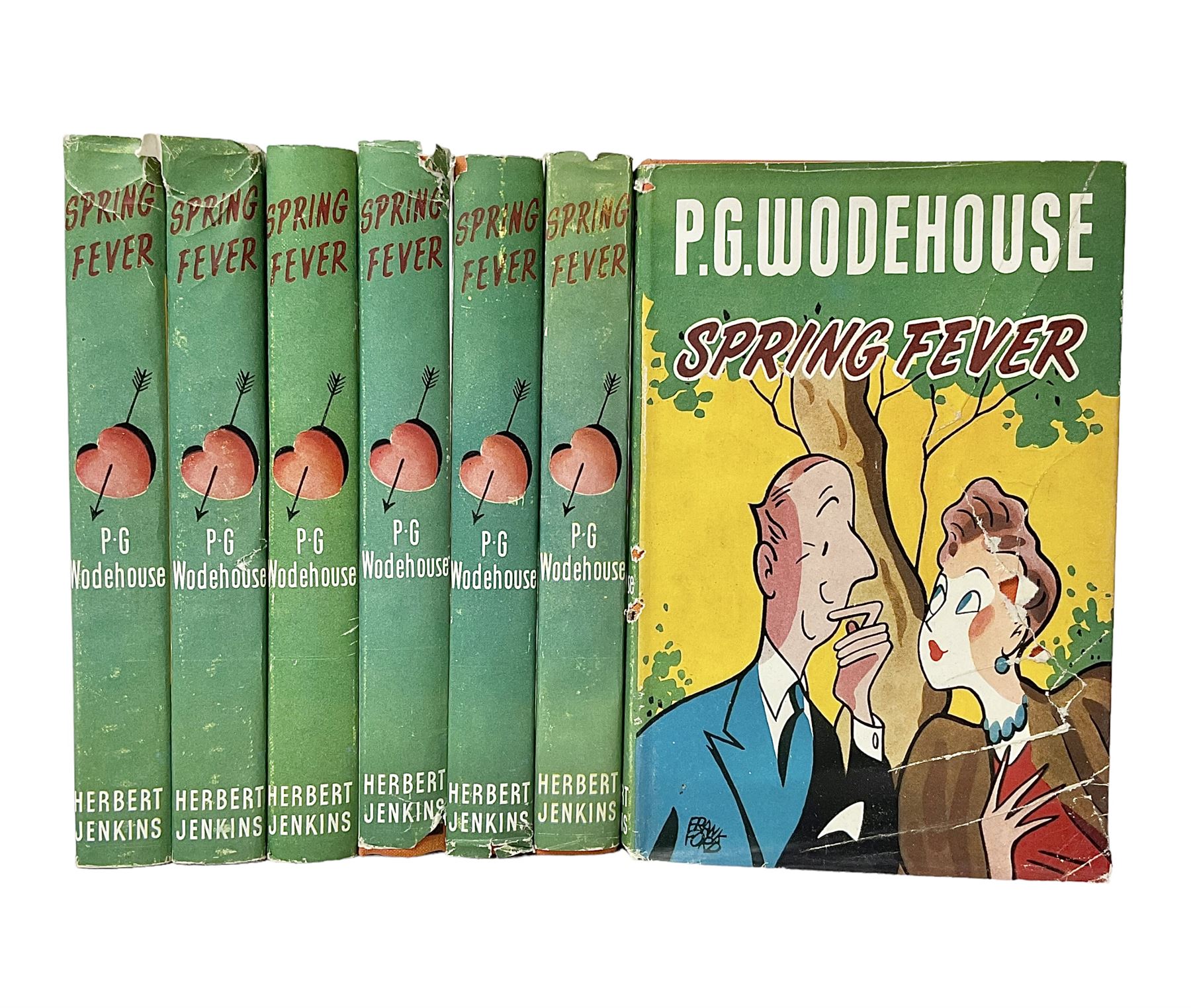 Seven P G Wodehouse; Spring Fever, first edition books