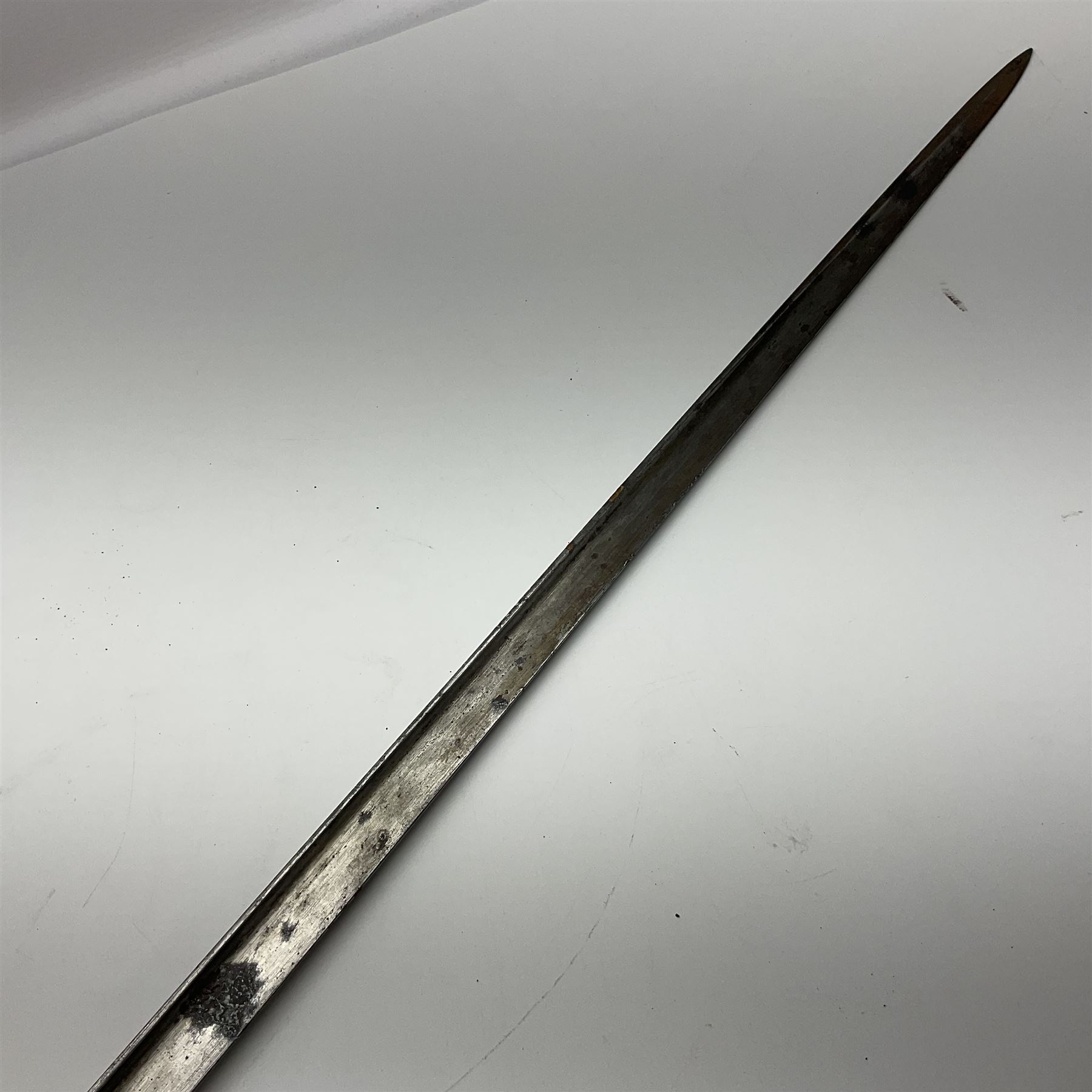 Two 19th century French model 1874 epee bayonets, each with 52cm steel blade, and armoury dates for 1880 and 1881 L64cm overall (2)