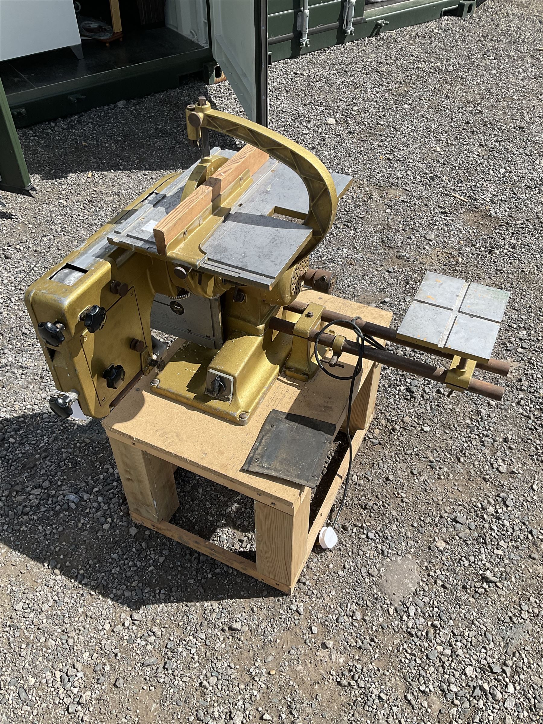 Emcostar multi saw, sander, lathe all in one station  - THIS LOT IS TO BE COLLECTED BY APPOINTMENT FROM DUGGLEBY STORAGE, GREAT HILL, EASTFIELD, SCARBOROUGH, YO11 3TX