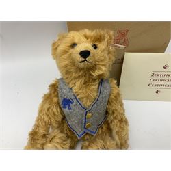 Steiff - limited Club Edition 'Century Bear' No.3/2000 (?3083) EAN 420221; H33cm; boxed with certificate