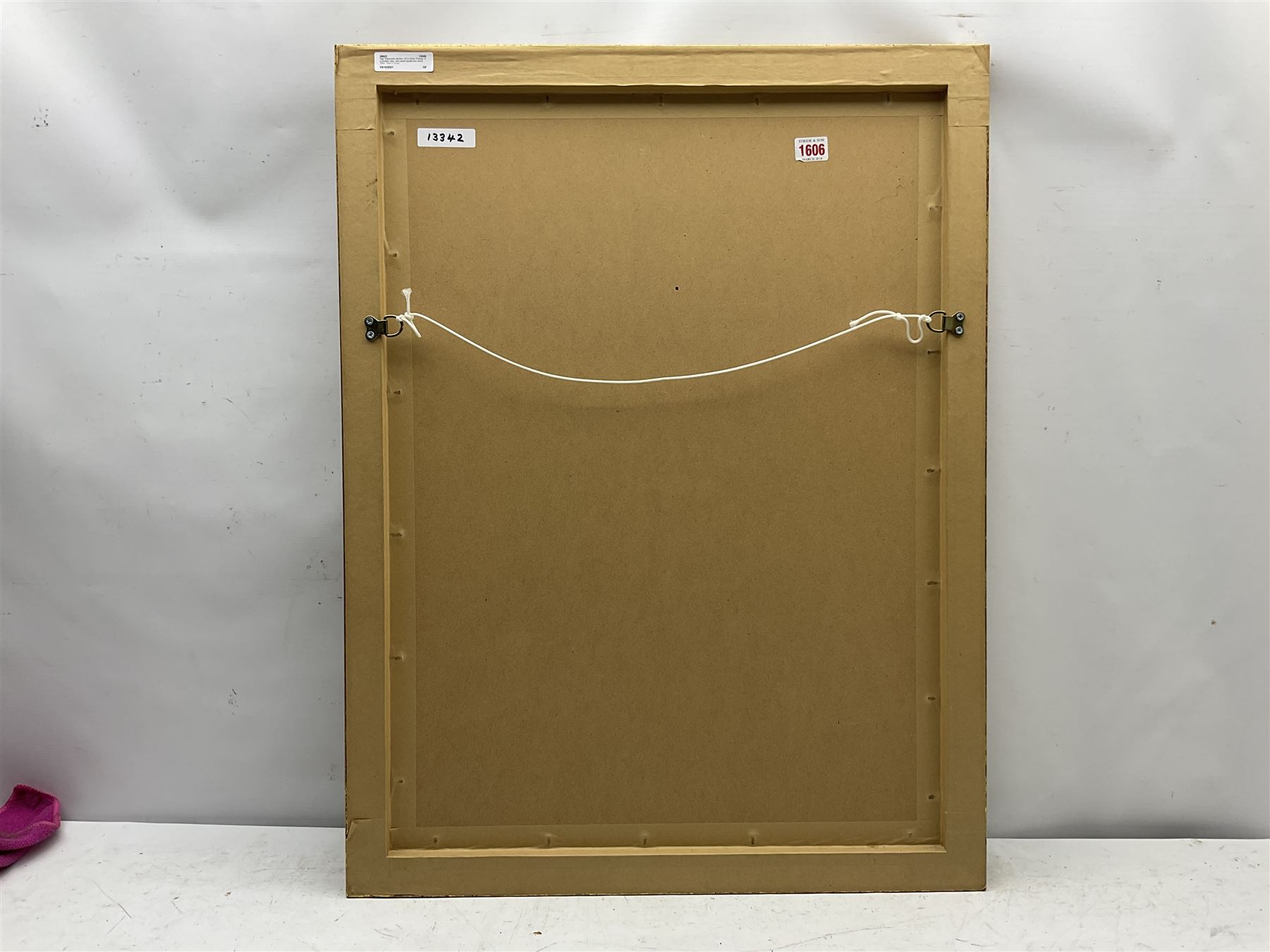 Sam Warburton (British 1874-1938): Portrait of a Seated Lady, red pastel signed and dated 1923, 70cm x 51cm