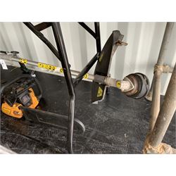 Gardenline petrol strimmer and a McCulloch 436 petrol chainsaw - THIS LOT IS TO BE COLLECTED BY APPOINTMENT FROM DUGGLEBY STORAGE, GREAT HILL, EASTFIELD, SCARBOROUGH, YO11 3TX