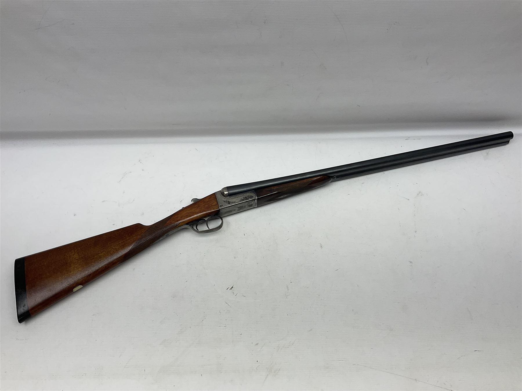 SHOTGUN CERTIFICATE REQUIRED – Spanish AYA 12-bore side-by-side double barrel boxlock ejector shotgun, 71cm(28