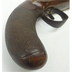  Early 19th century 26 bore flintlock pistol by Fishenden, 9