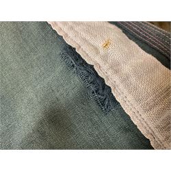 Large linen union jack flag, H89cm, W170cm