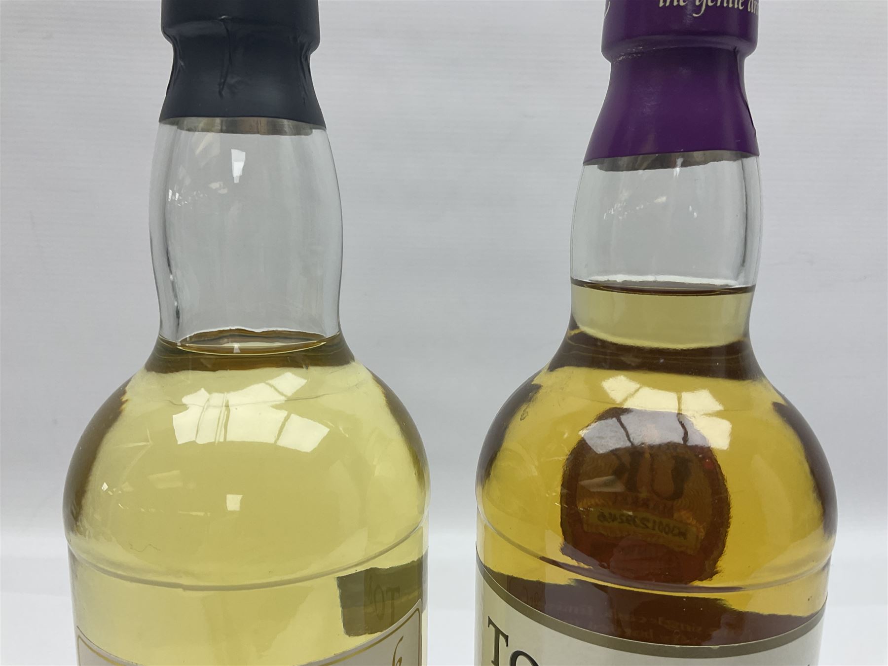 Bowmore, 1999 The Golden Cask Single Malt Scotch Whisky, 70cl 60% vol and Tomintoul 14 year Single Malt Whisky, 70cl 46% vol