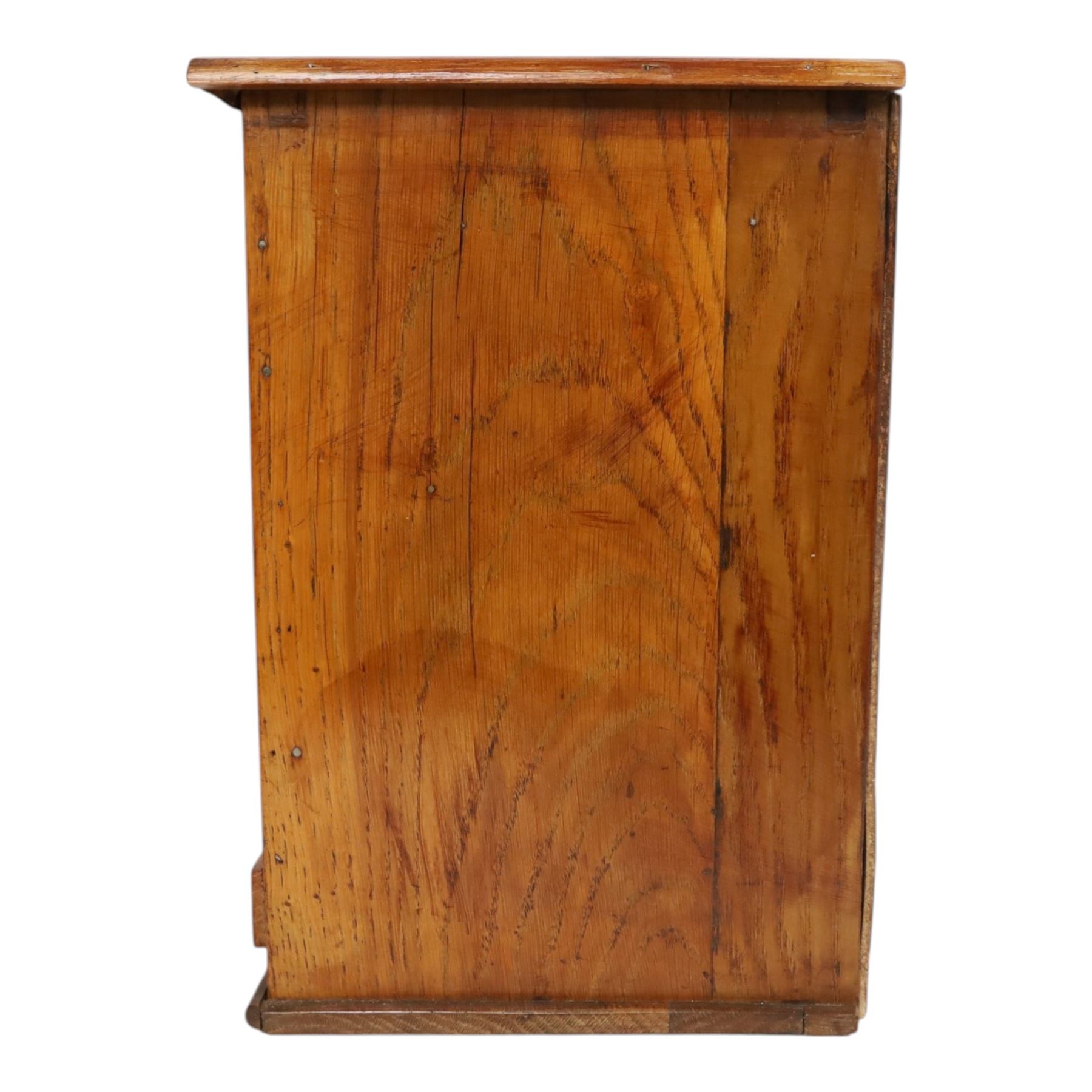 Table top straight front draws, with seven draws, H30cm