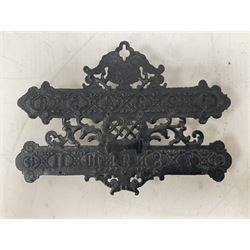 Cast Iron Key Rack, H20cm
