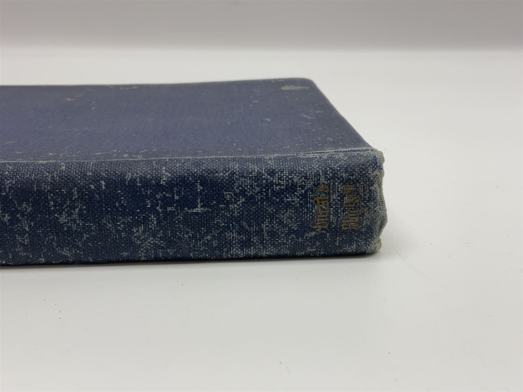 Hitler Adolf: Mein Kampf. Unexpurgated edition. Two volumes in one. 1942. English text. Blue cloth/gilt covers.