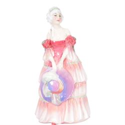 Four Royal Doulton figures, comprising Suzette HN1487, Veronica HN1517, June HN1691 and Janet HN1916