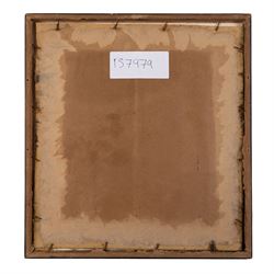 Manner of Willem van de Velde (Dutch 1633-1707): Sailing Boat Battling a Storm, pencil and ink on paper bearing signature 17cm x 15cm 