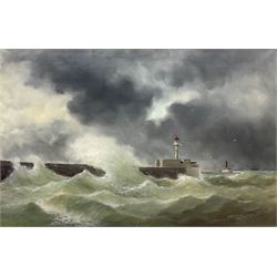 Edouard Adam (French 1847-1929): Lightho
