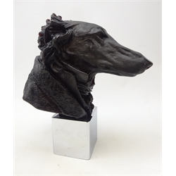  Daum crystal Dandys Andrew Greyhound, designed by Jean-Francois Leroy limited edition no. 21/500 H35cm x W30cm  