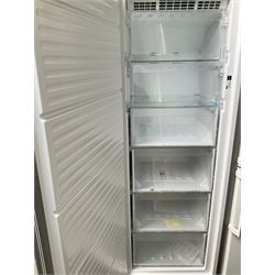 Hotpoint No Frost R600a upright freezer with six compartments.  - THIS LOT IS TO BE COLLECTED BY APPOINTMENT FROM DUGGLEBY STORAGE, GREAT HILL, EASTFIELD, SCARBOROUGH, YO11 3TX