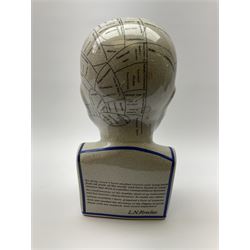 A Phrenology head detailed L.N. Fowler, H27.5cm. 